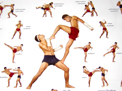 muay thai kickboxing image